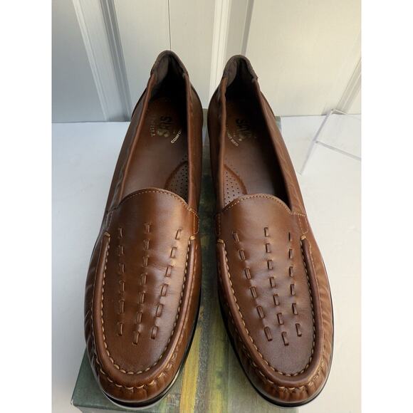 SAS Shoes Women's "Weave" Size 10‎ N, Chestnut NWB - Picture 2 of 14